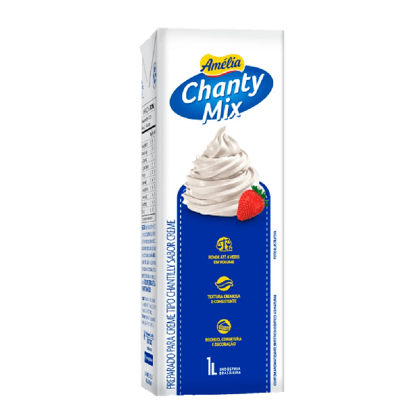 Chantilly Chanty Mix caixa 1L Amélia
