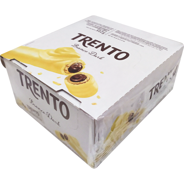 chocolat様 Chocolate Trento Allegro Choco Branco Amendoim display de 8